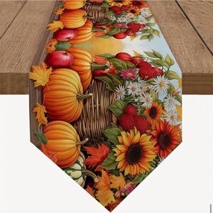 Autumn Harvest Table Runner 12 x 48
